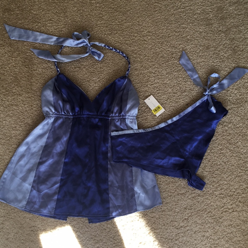 2 piece babydoll lingerie set